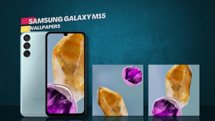 Samsung Galaxy M15 5G. (Twitter/@WallpapersStock)