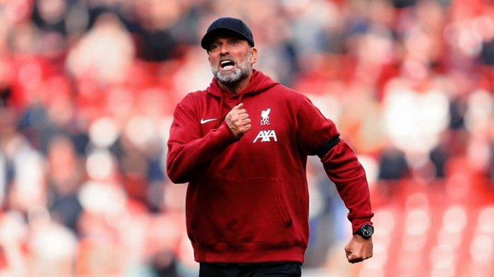 Seleberasi Juergen Klopp usai laga Derby Merseyide Liverpool vs Everton, The Reds menang 2-0