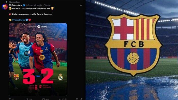 PROFIL JULES KOUNDE - Selebrasi Jules Kounde saat cetak gol buat Barcelona dini hari tadi. Berikut ini profil Jules Kounde yang baru saja menjadi penentu Barcelona juara Copa del Rey usai mengalahkan Real Madrid besutan Carlo Ancelotti di final.