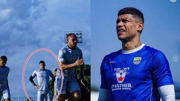 Ciro Alves, penyerang Persib Bandung yang absen lawan PSBS Biak di Liga 1.