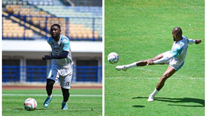 Skuad Persib Bandung saat menjalankan lathan jelang menghadapi Borneo FC, pada Sabtu 21 Oktober 2023. Duel Borneo FC vs Persib Bandung di Liga 1 akan dihelat di Stadion Segiri, atau markas Pesut Etam.