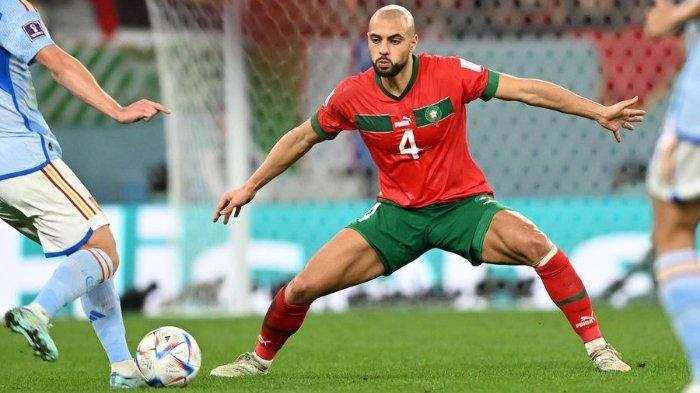 Gelandang Timnas Maroko, Sofyan Amrabat