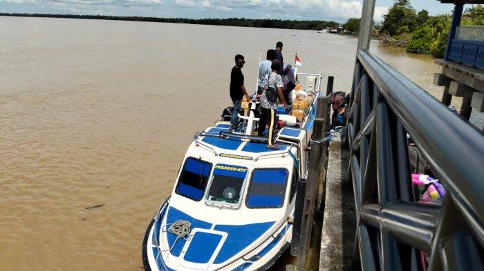 Speedboat reguler dijadwalkan berangkat dari Tana Tidung menuju Tarakan melalui pelabuhan Keramat Sedulun, Sabtu (23/11/2024).