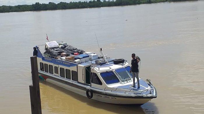 Speedboat Reguler Dijadwalkan Berangkat dari Kabupaten Tana Tidung Menuju Tarakan di Pelabuhan Keramat Tideng Pale, Senin (12/8/2024).