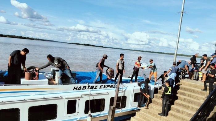 TRANSPORTASI AIR: Speedboat reguler rute Tana Tidung-Tarakan dijadwalkan berangkat melalui Pelabuhan Keramat Tideng Pale, Kalimantan Utara hari ini, Rabu (29/1/2025).