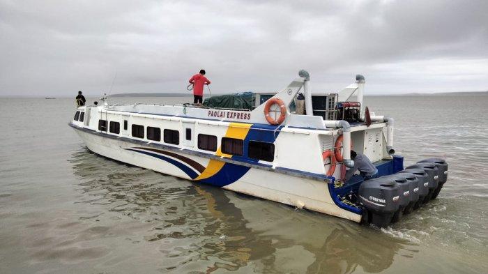 Speedboat reguler yang siap bertolak dari Pelabuhan Liem Hie Djung Nunukan, Selasa (19/09/2023), pagi