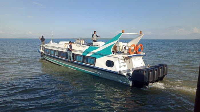 Speedboat reguler siap bertolak dari Pelabuhan PLBL Liem Hie Djung Nunukan, Kalimantan Utara belum lama ini.