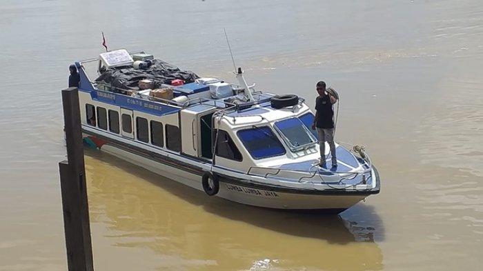 Speedboat Reguler Dijadwalkan Berangkat dari Kabupaten Tana Tidung Menuju Tarakan di Pelabuhan Keramat Tideng Pale. (TribunKaltara.com / Rismayanti)