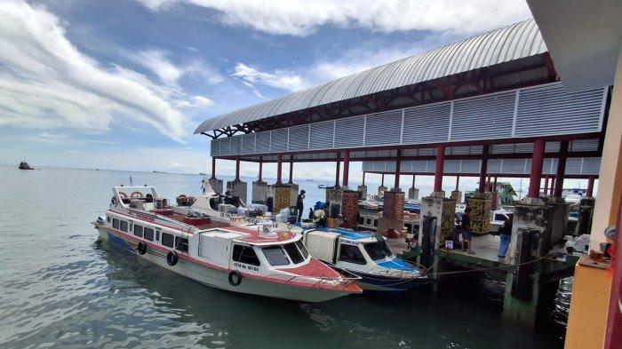 SIAP ANGKUT PENUMPANG – Sejumlah speedboat reguler di Pelabuhan Tengkayu 1 Tarakan Kalimantan Utara siap angkut penumpang menuju rute tujuan hari ini, Selasa (3/6/2025).