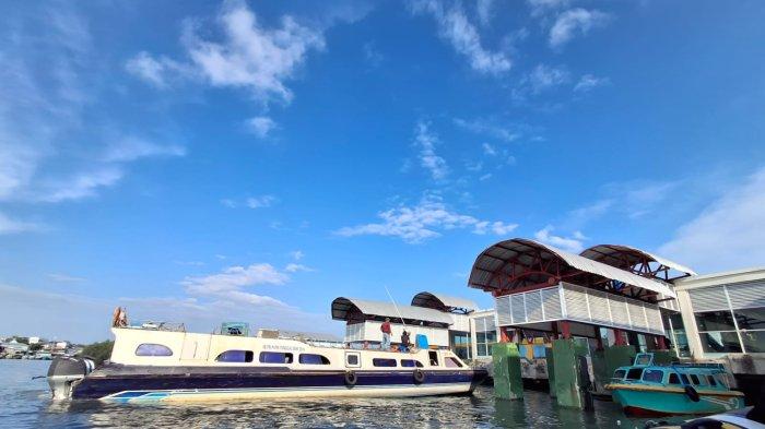 Aktivitas penumpang speedboat reguler di Pelabuhan Tengkayu 1 Tarakan, Kalimantan Utara 