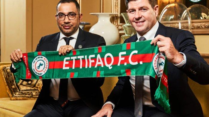 Steven Gerrard resmi menjadi pelatih klub Arab Saudi, Ettifaq (twitter/ @ettifaq)