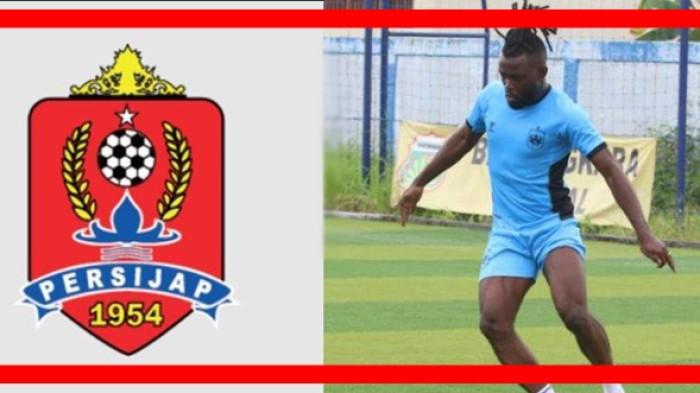 SUDI ABDALLAH PEDE - Logo Persijap dan foto Sudi Abdallah saat masih bela PSIS Semarang di Liga 1 2024/2025. Jelang kick off Super League, Sudi Abdallah eks PSIS Semarang itu percaya diri atau pede bersama Persijap Jepara, PSM Makassar ujian perdana. (Kolase TribunKaltara.com/ILeague dan Tribun Jateng - Arie)