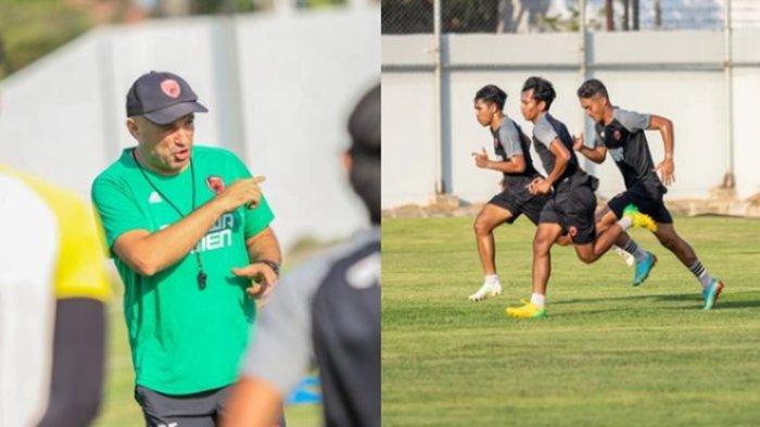 Suporter datang ke latihan PSM Makassar, untuk beri semangat ke pasukan Bernardo Tavares di Liga 1.