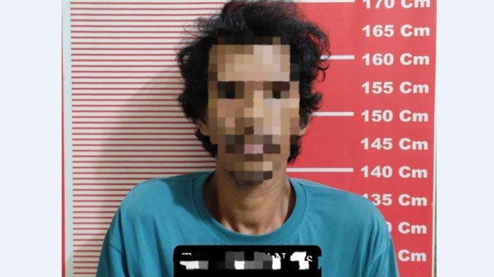Tersangka KA (35) diamankan ke Rutan Polres Nunukan, belum lama ini.
