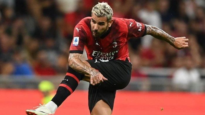 Pemain AC Milan, Theo Hernandez - Fullback asal Prancis itu diragukan untuk bisa memperkuat AC Milan dalam pertandingan krusial melawan PSG di Liga Champions, Rabu (8/11/2023). Selain itu ada empat pemain lainnya yang juga berpotensi absen, simak selengkapnya berikut ini.