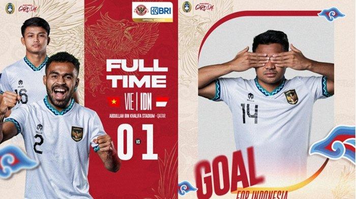 Skuat Timnas Indonesia libas Vietnam di Piala Asia berkat gol tunggal eks PSM Makassar di Liga 1, Asnawi Mangkualam, kata Erick Thohir terbaru.