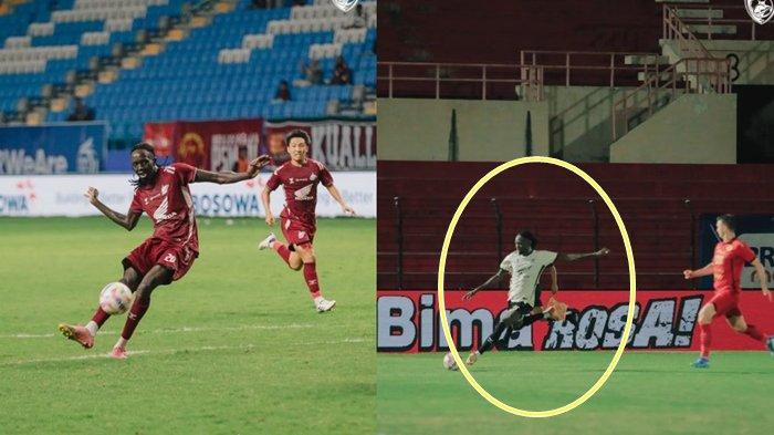 Tito Okello striker label Timnas yang bela PSM Makassar di Liga 1