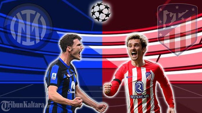 Inter Milan vs Atletico Madrid di Liga Champions. (TribunKaltara.com/Cornel Dimas Satrio K)