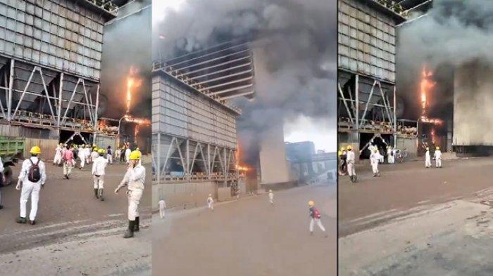 Viral ledakan diduga berasal dari tungku smelter nikel di Morowali, Sulawesi Tengah