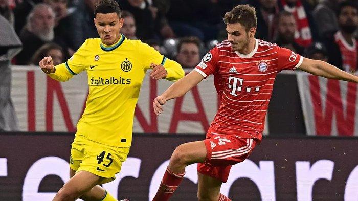 Debut wonderkid Inter Milan asal Argentina, Valentin Carboni saat laga melawan Bayern Muenchen pada fase grup Liga Champions di Allianz Arena, Rabu (2/11/2022). (inter.it)