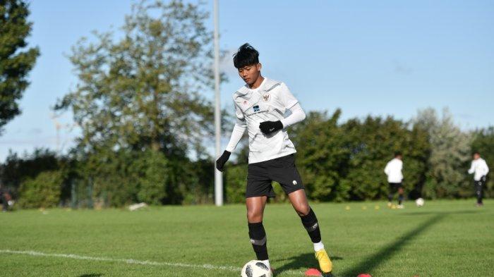 Wonderkid Persis Solo Arkhan Kaka di sela TC Timnas Indonesia U17 2023