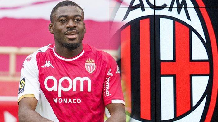 Youssouf Fofana diincar AC Milan. (Kolase TribunKaltara.com / Instagram / @AS_Monaco dan @acmilan)