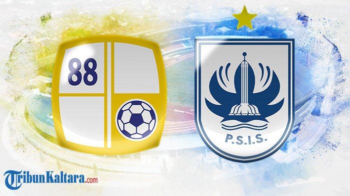 Barito Putera vs PSIS. (TribunKaltara.com)