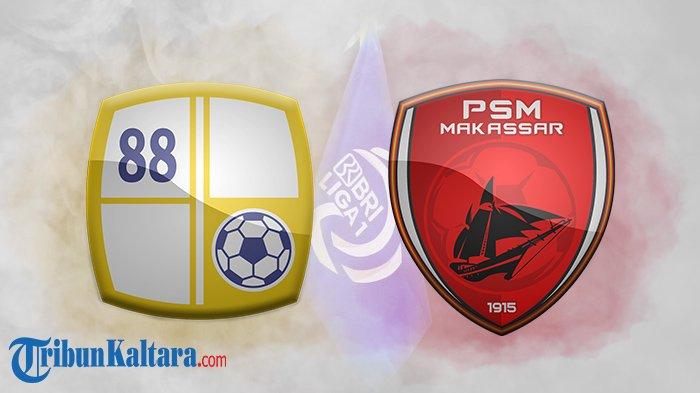 Barito Putera vs PSM. (TribunKaltara.com/Cornel Dimas Satrio K)