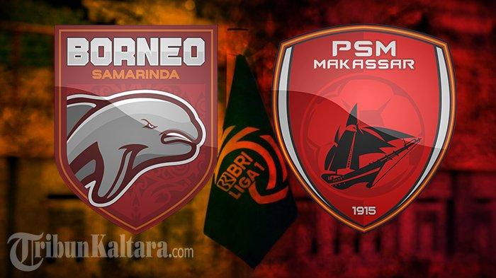 Borneo FC vs PSM Makassar. (TribunKaltara.com)