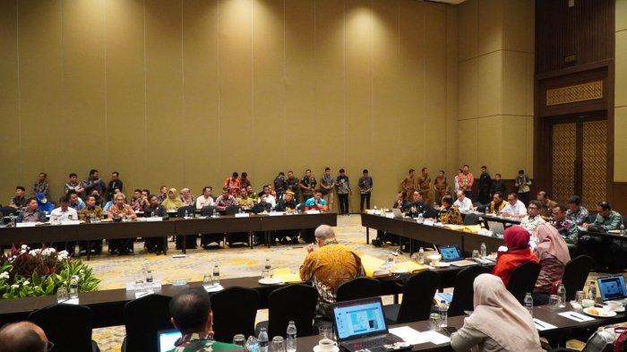 Bupati Tana Tidung, Ibrahim Ali saat menghadiri pembahasan RTRW Lintas Sektor di Jakarta, Senin (26/6/2023) kemarin.