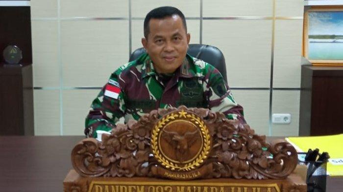 Suratno saat menjabat sebagai Danrem 092/Maharajalila.