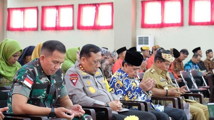 Deklarasi Pilkada damai yang digelar FKUB Kaltara di Kampus Universitas Kaltara, Senin (23/09/2024). 