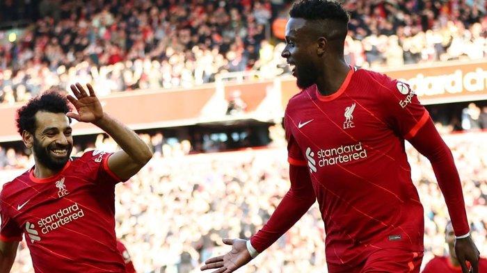 Divock Origi (kanan) ketika memperkuat Liverpool. (Instagram / @liverpoolfc)