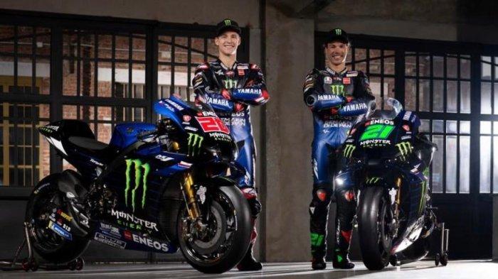 Duo pebalap Monster Energy Yamaha, Fabio Quartararo dan Franco Morbidelli. (Instagram/@yamahamotogp)