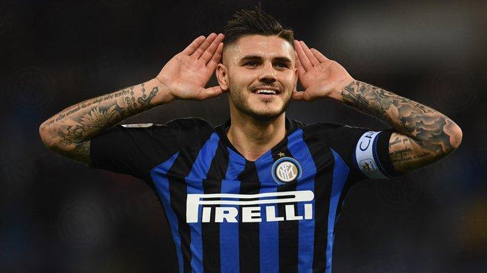 Eks penyerang Inter Milan, Mauro Icardi.
