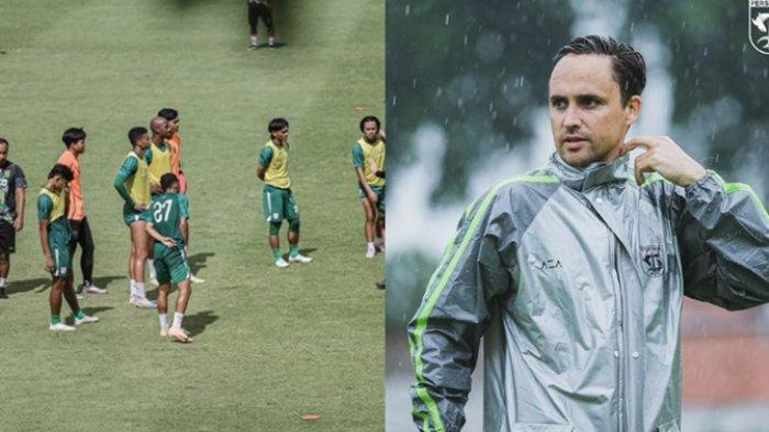 Jelang duel Arema FC vs Persebaya di Derby Jatim Liga 1, pelatih Bajul Ijo Paul Munster rupanya tak main-main lawan Singo Edan.