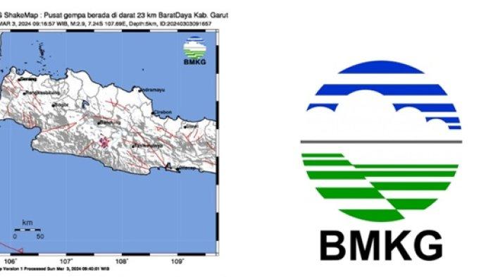 Penjelasan BMKG dalam rilis di aplikasi X disebutkan gempa Garut, Jawa Barat juga terasa di Pasirwangi, hingga Kertasari, cek magnitudo dan lokasinya.
