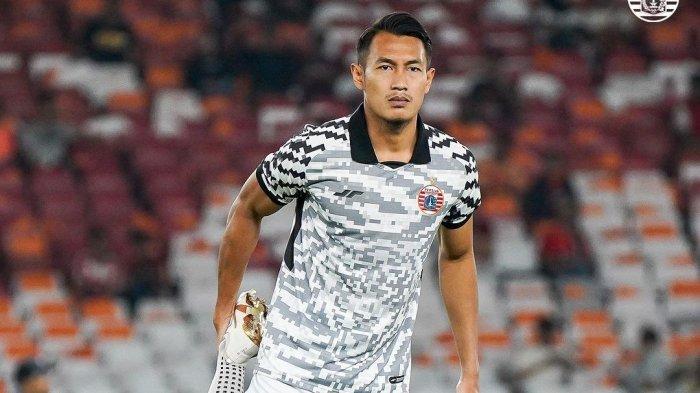FOTO Hansamu Yama Pranata di sela latihan Persija Jakarta di Liga 1.