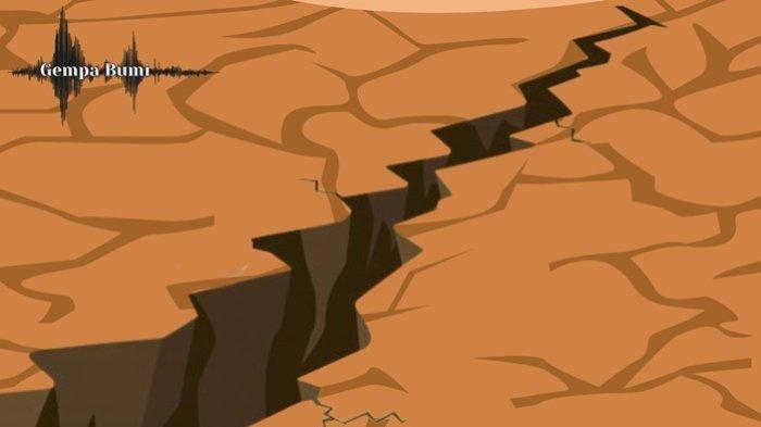 Ilustrasi gempa bumi - BMKG menyebut gempa hari ini dengan magnitudo 3.7 guncang Tobelo, Maluku Utara, Senin (26/8/2024), cek pusat gempa terkini dan kedalaman.
