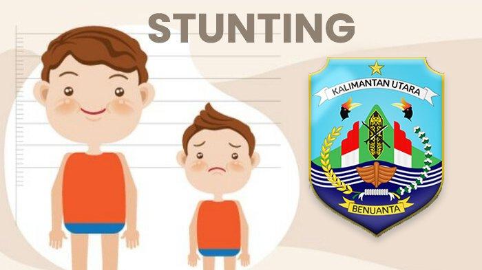 ILUSTRASI - Stunting di Kalimantan Utara. (Kolase TribunKaltara.com / kemkes.go.id)