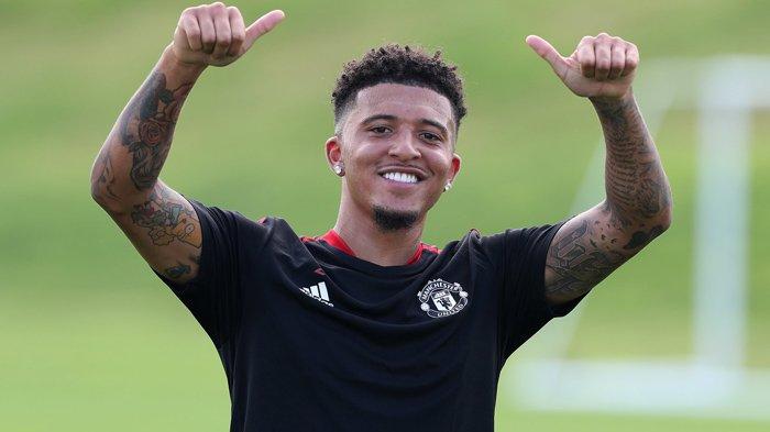 Pemain baru Manchester United, Jadon Sancho. (manunited.com)