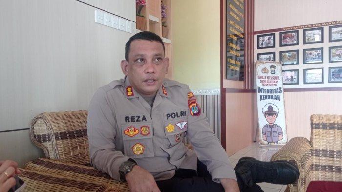 AKBP Reza Pahlevi saat ditemui di Mapolres Malinau, Rabu (20/4/2022)