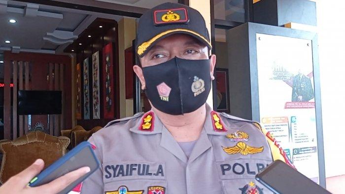 EKS KAPOLRES NUNUKAN - Kombes Syaiful Anwar saat masih jabat Kapolres Nunukan dengan pangkat AKBP. TRIBUNKALTARA.COM/ Febrianus Felis.