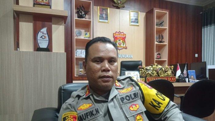 Kapolres Nunukan AKBP Taufik Nurmandia.