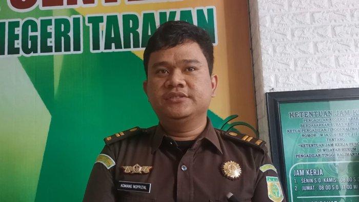 Komang Noprizal, JPU perkara pembunuhan berencana Arya Gading Ramadan dari Kejaksaan Negeri Tarakan.