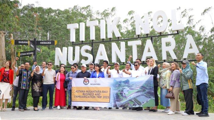 Sejumlah delegasi dari Astana, Kazakhstan mengunjungi IKN Nusantara.