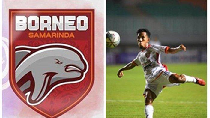 M Sihran Amrullah pemain Borneo FC.