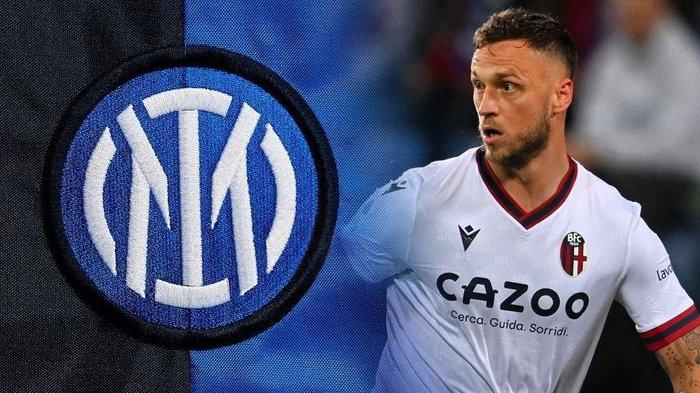 Penyerang Bologna, Marko Arnautovic masuk radar Inter Milan.