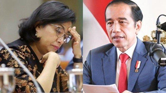 Menteri Keuangan, Sri Mulyani, dan Presiden Joko Widodo (Jokowi)