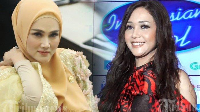 MULAN DICIBIR NETIZEN - Mulan Jameela saat ikut rapat di Kompleks Parlemen, Senayan, Jakarta Pusat, Selasa (1/10/2019). Maia Estianty memberikan keterangan kepada para awak media mengenai kriteria penyanyi yang dicari dalam ajang Indonesian Idol season ke 9 di MNC Studio, Kebon Jeruk, Jakarta Barat, Rabu (14/12/2017). Soal jadi pendamping di pernikahan Al Ghazali, Mulan Jameela diminta hargai Maia Estianty sebagai ibu kandung hingga dibanding-bandingkan dengan Deswita Maharani.
